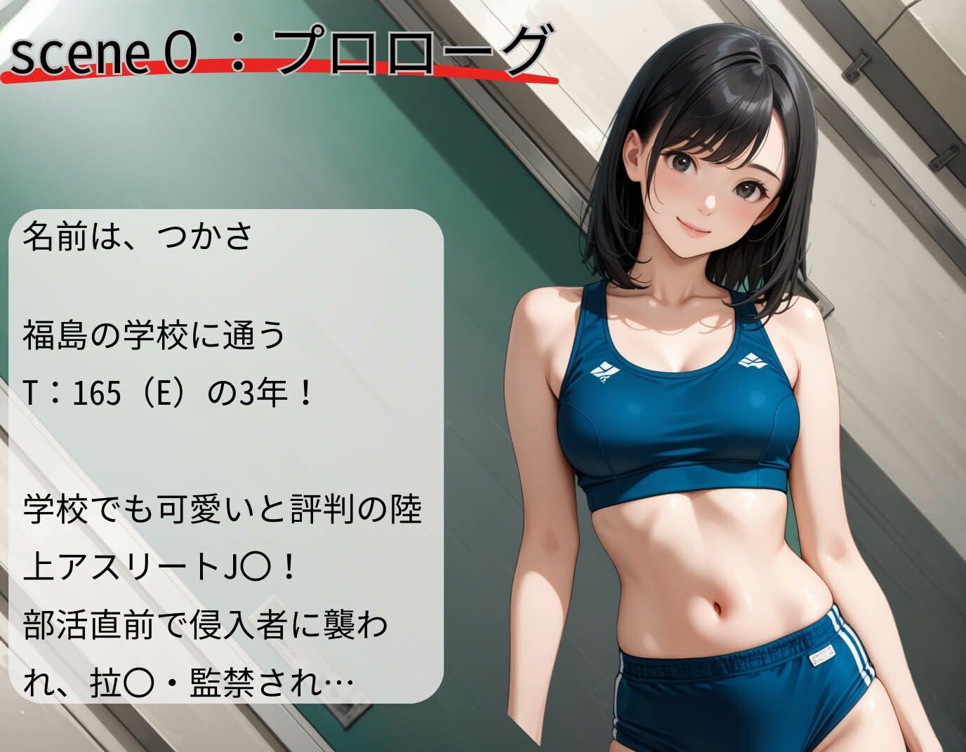 陸上で鍛えた身体を弄ばれる！アスリートJOを監禁、拘束で凌●ピストン - サンプル画像 2