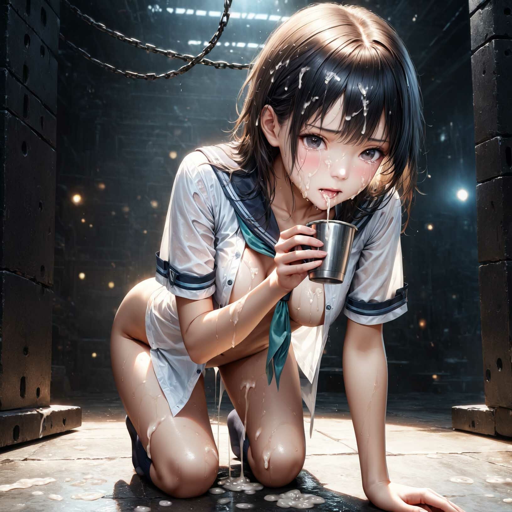 SM ザーメン責め  その2 - サンプル画像 3