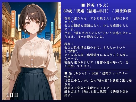 4年の夫婦愛より3ヶ月の絶頂不倫 ｜ 紗英（28） 〜人妻NTR 82ページ〜 - サンプル画像 2