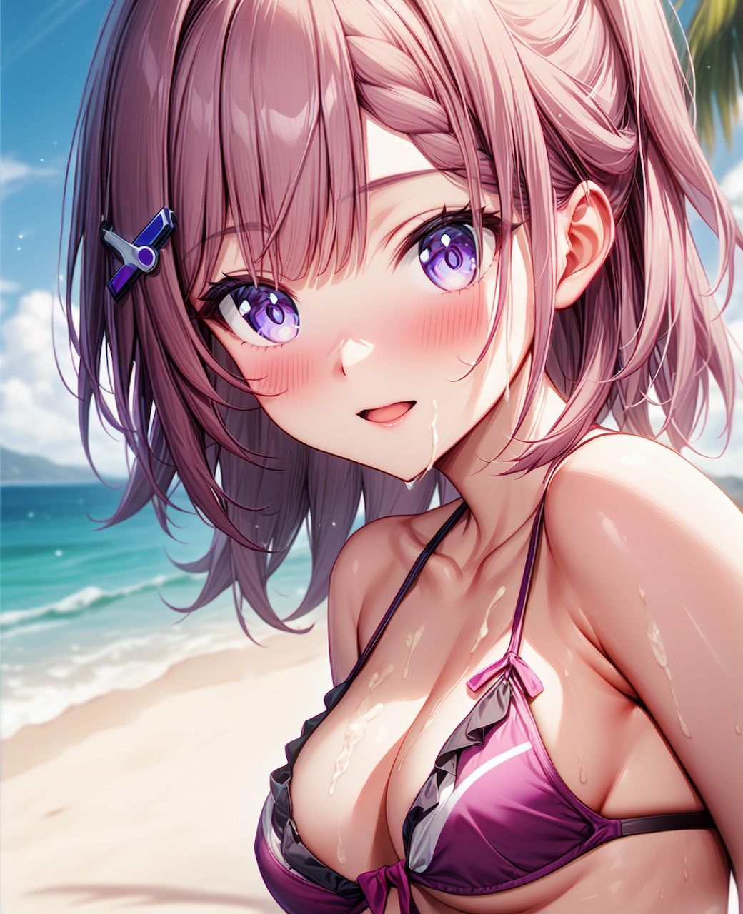 美少女羞恥 白濁デコレ・ア〇ター（崩壊スターレイル） - サンプル画像 6
