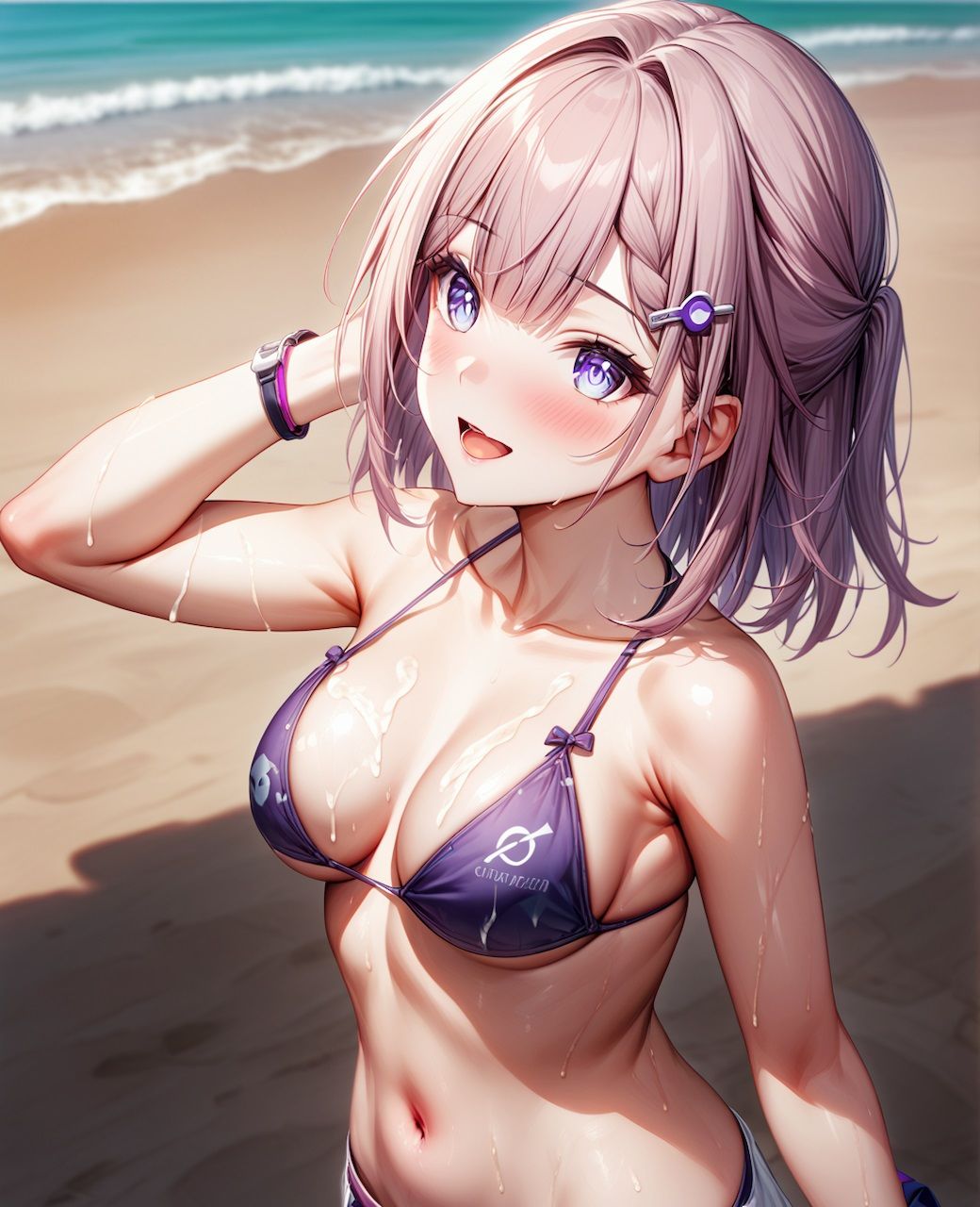 美少女羞恥 白濁デコレ・ア〇ター（崩壊スターレイル） - サンプル画像 9