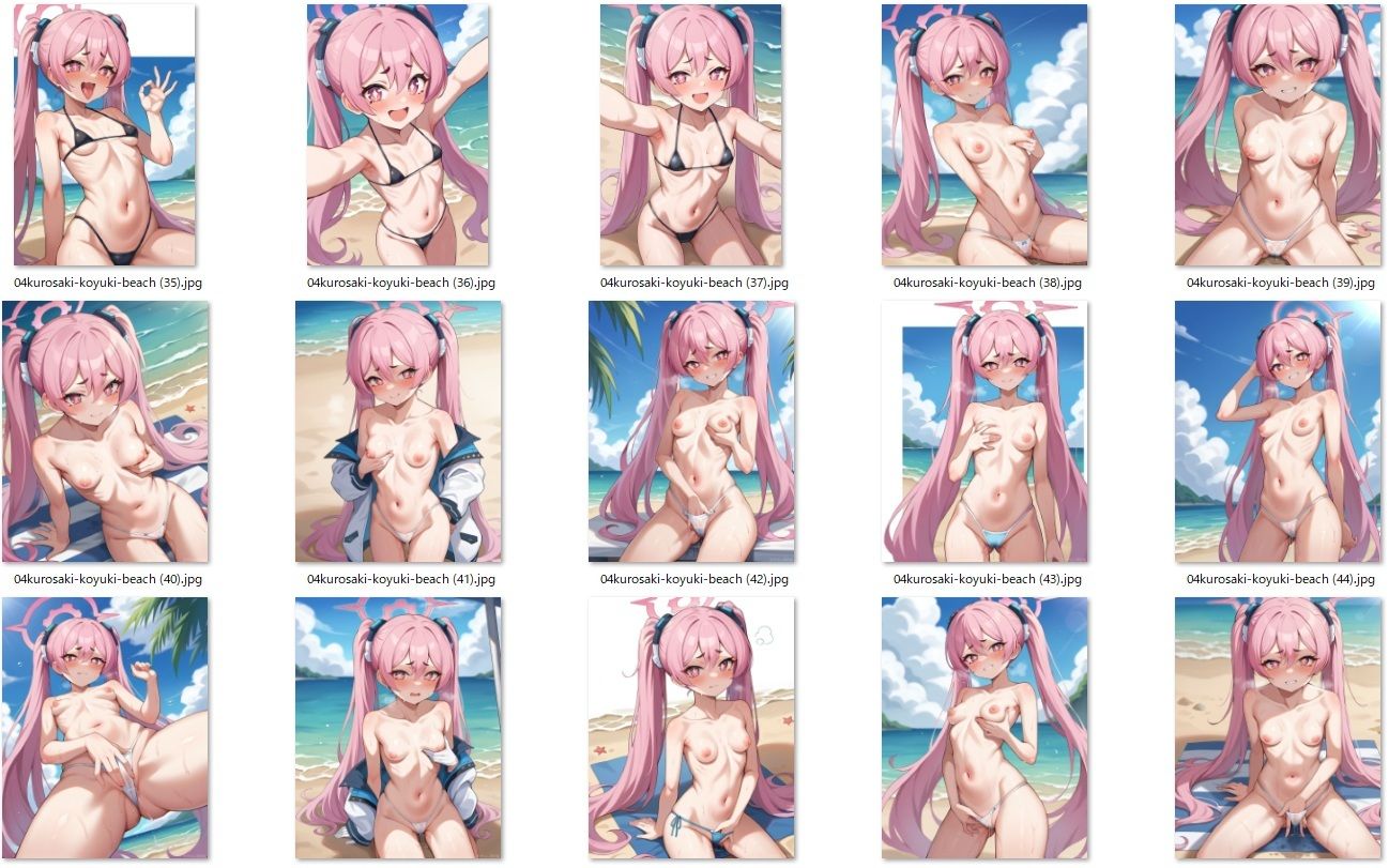 ブルア○なヌーディストビーチ2 生徒会編 - サンプル画像 10