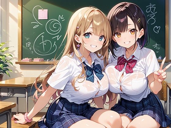 性実践学園 ギャルたちのハーレムレッスン！ - サンプル画像 3