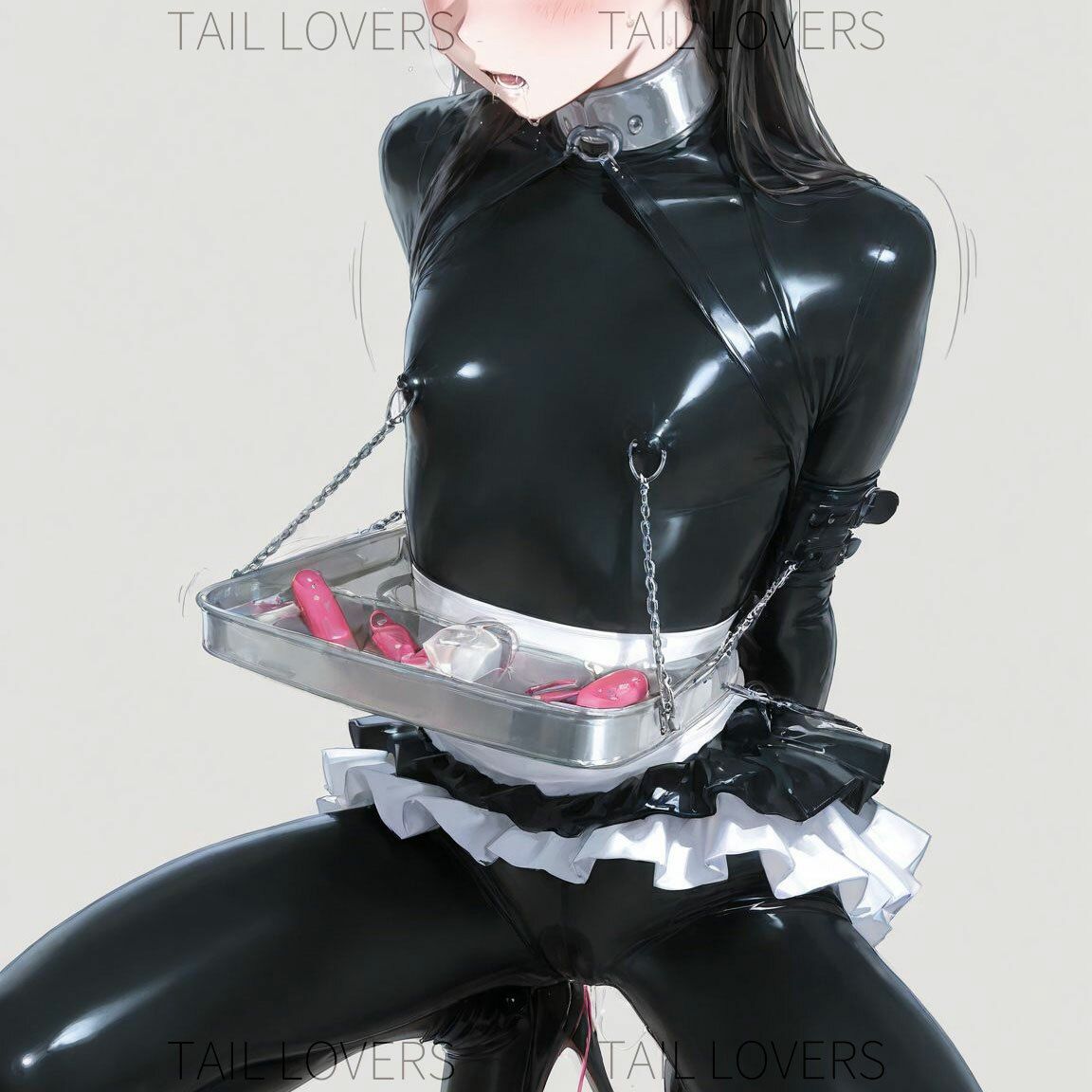 護謨学院『拘束メイド喫茶』｜Bondage Maid Café【337枚】 - サンプル画像 9