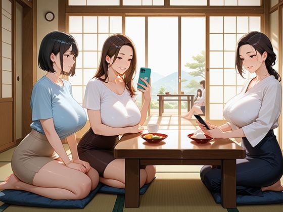 若妻だらけの町内会は誘惑だらけ！ドスケベ若妻がハメを外し過ぎてまさかのハーレム大乱交！ - サンプル画像 3