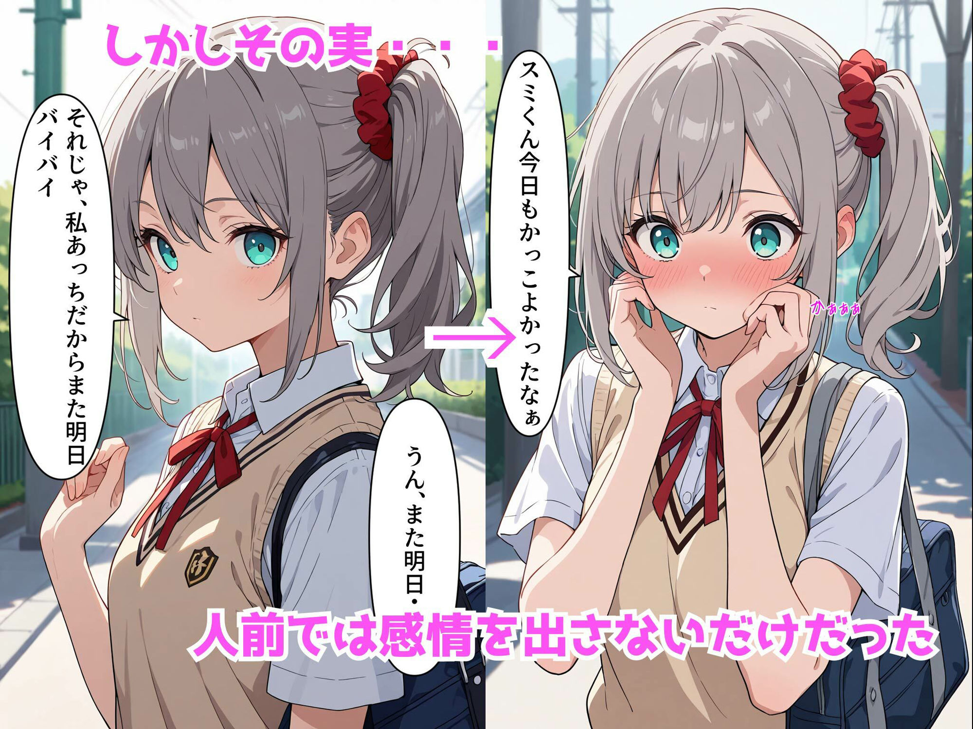 無表情クール系彼女もベッドの上ではあまあまです！ - サンプル画像 2