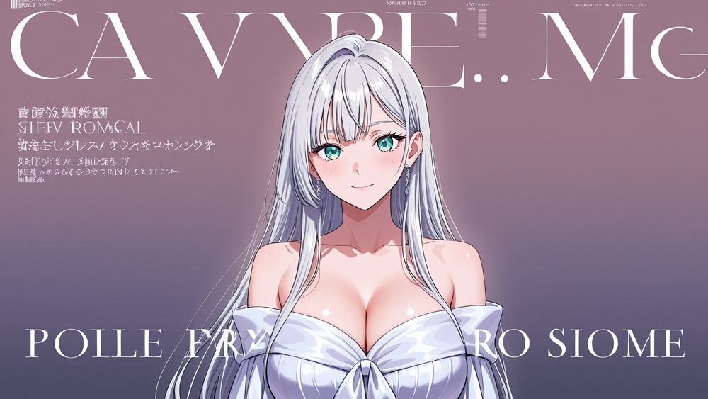 高級リゾートで爆乳オレ髪＆銀髪グラビア秘密の孕ませ撮影【4K】 - サンプル画像 3