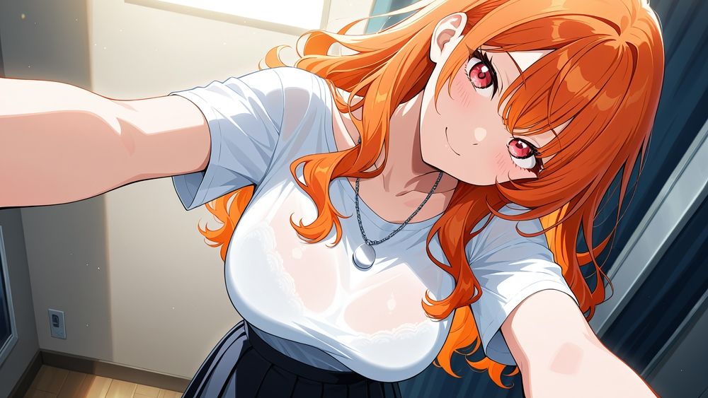 高級リゾートで爆乳オレ髪＆銀髪グラビア秘密の孕ませ撮影【4K】 - サンプル画像 4