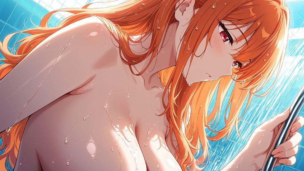高級リゾートで爆乳オレ髪＆銀髪グラビア秘密の孕ませ撮影【4K】 - サンプル画像 8