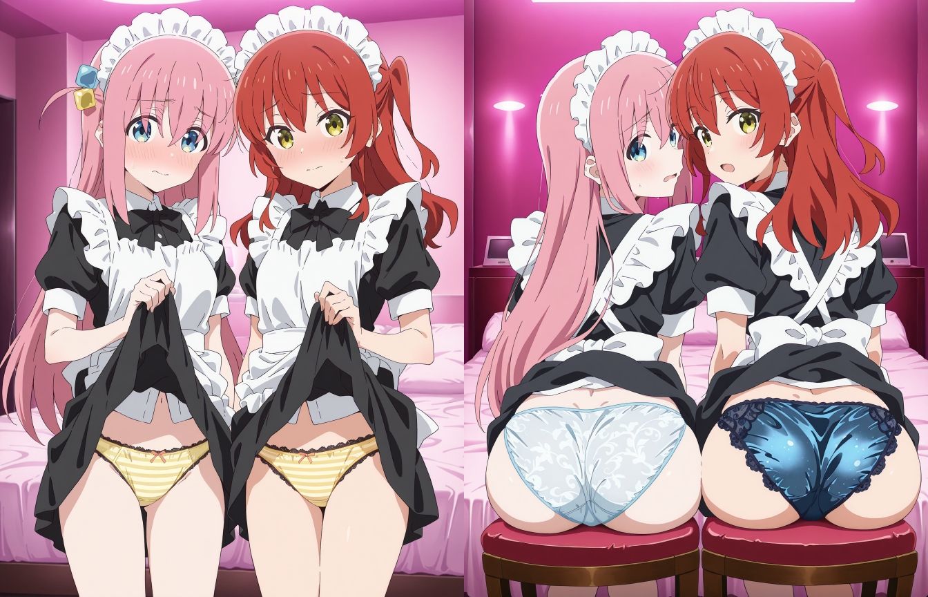 ガールズバンドのパンツ - サンプル画像 2