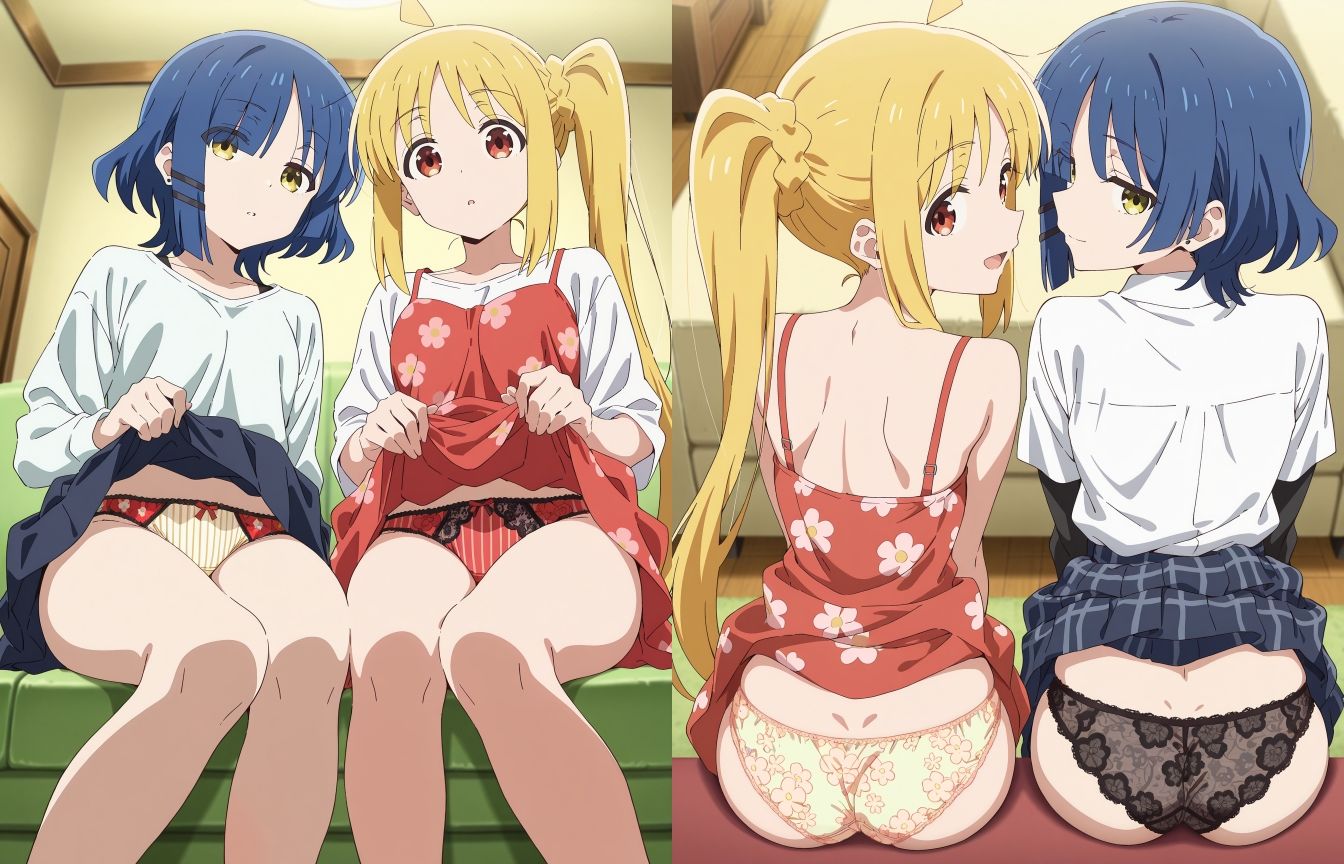 ガールズバンドのパンツ2 - サンプル画像 1