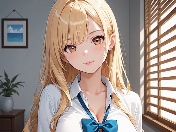 隣に越してきた巨乳ギャルJKとHな関係 - サンプル画像 1