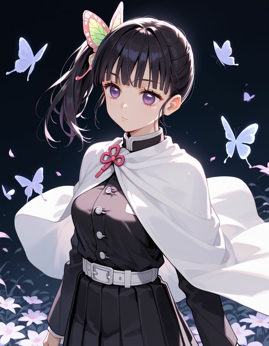 夜に舞う蝶 栗○落カナヲ イラスト集 - サンプル画像 1