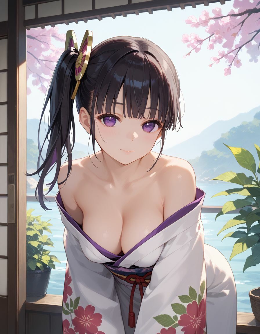 夜に舞う蝶 栗○落カナヲ イラスト集 - サンプル画像 3