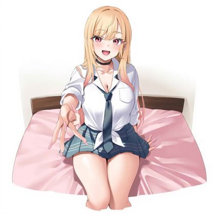 【AI生成】喜多川海夢ちゃんのドキドキNTR風CG集（全103枚・台詞なし）