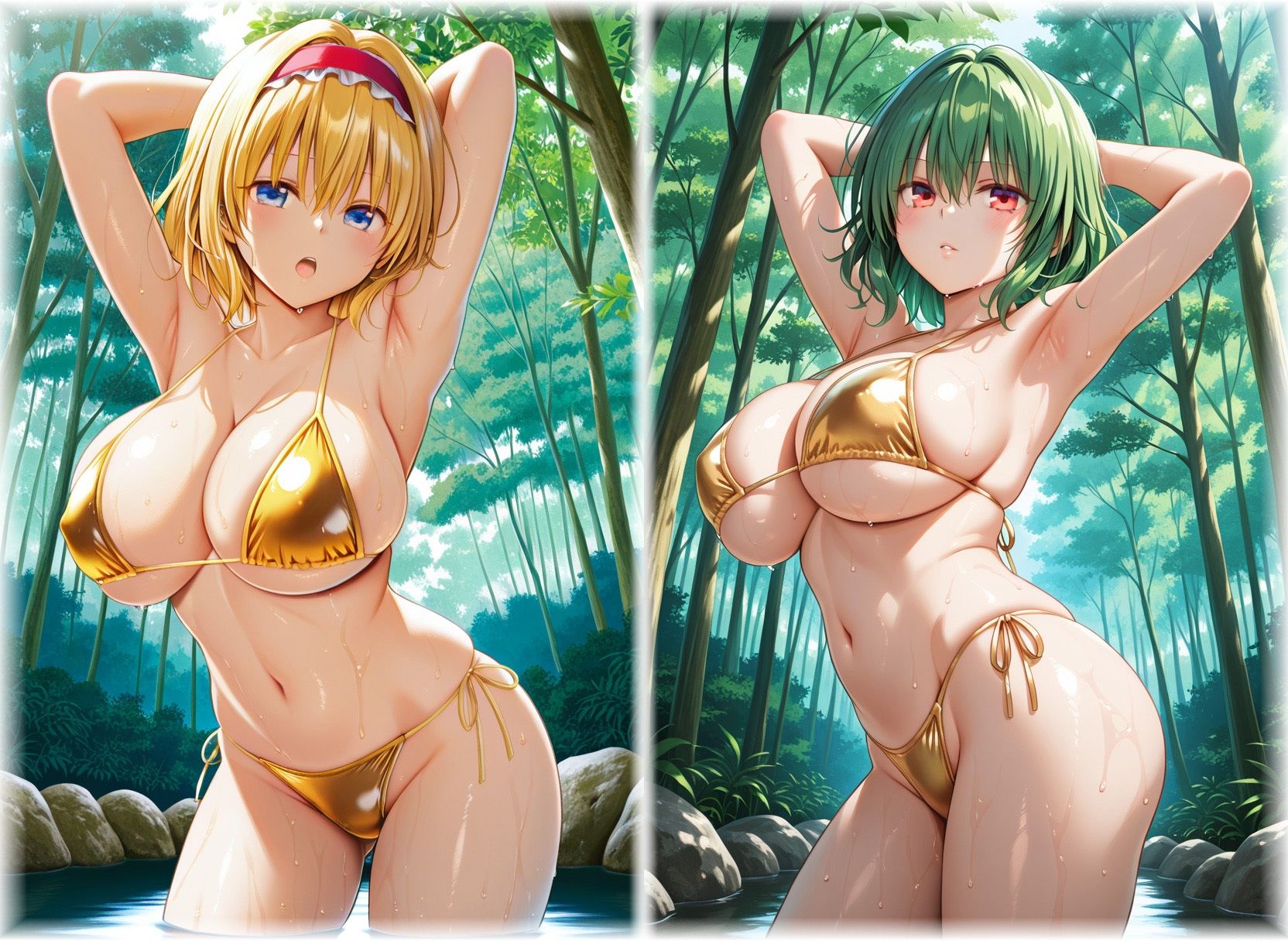 金ビキニ幻想郷 - サンプル画像 10