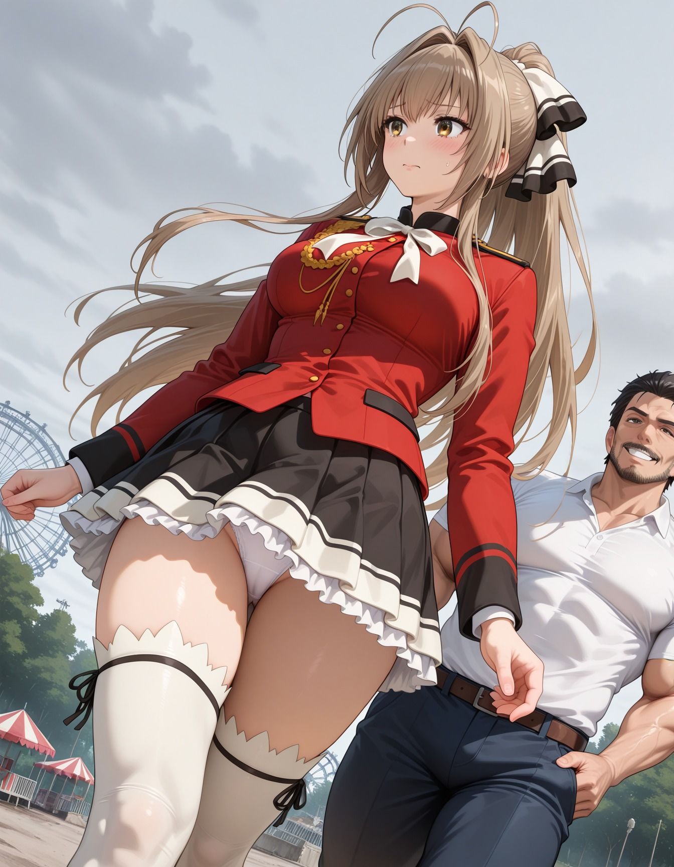 廃墟で襲われ犯●れた少女 - サンプル画像 3