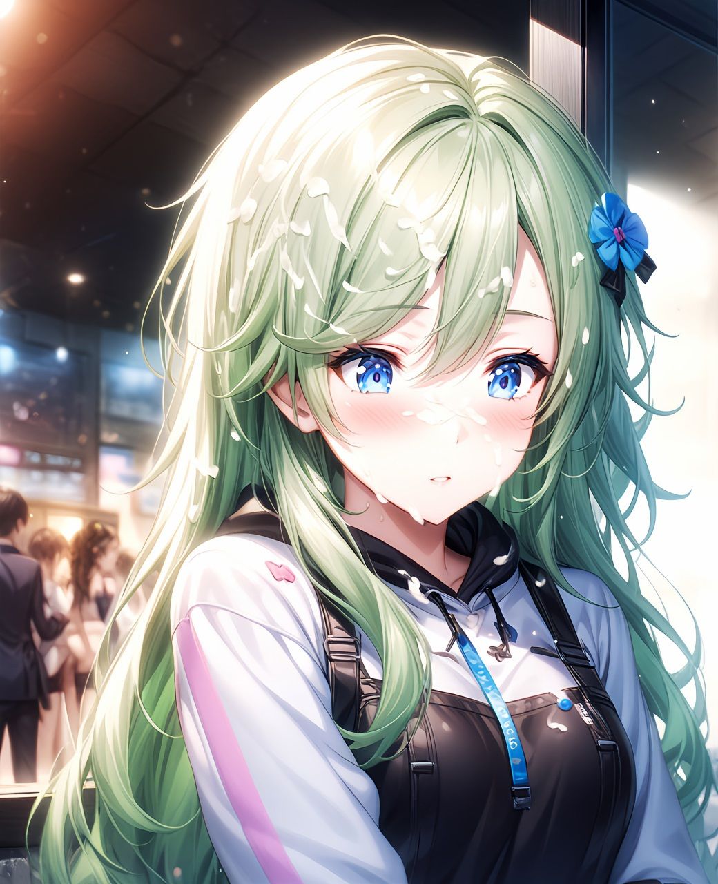 美少女羞恥 白濁デコレ・トレ〇ニー（転スラ） - サンプル画像 1