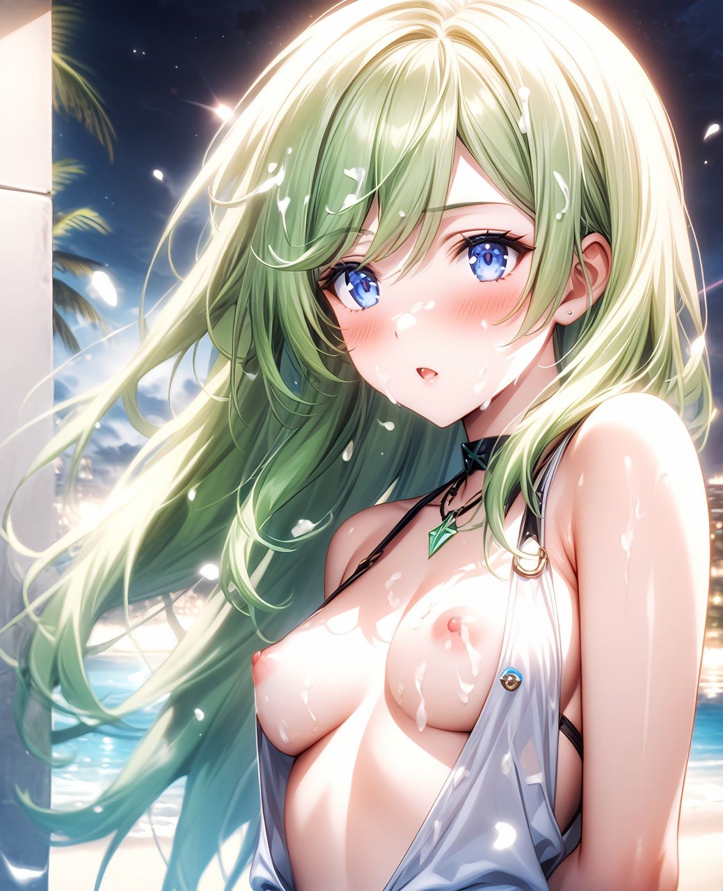 美少女羞恥 白濁デコレ・トレ〇ニー（転スラ） - サンプル画像 10