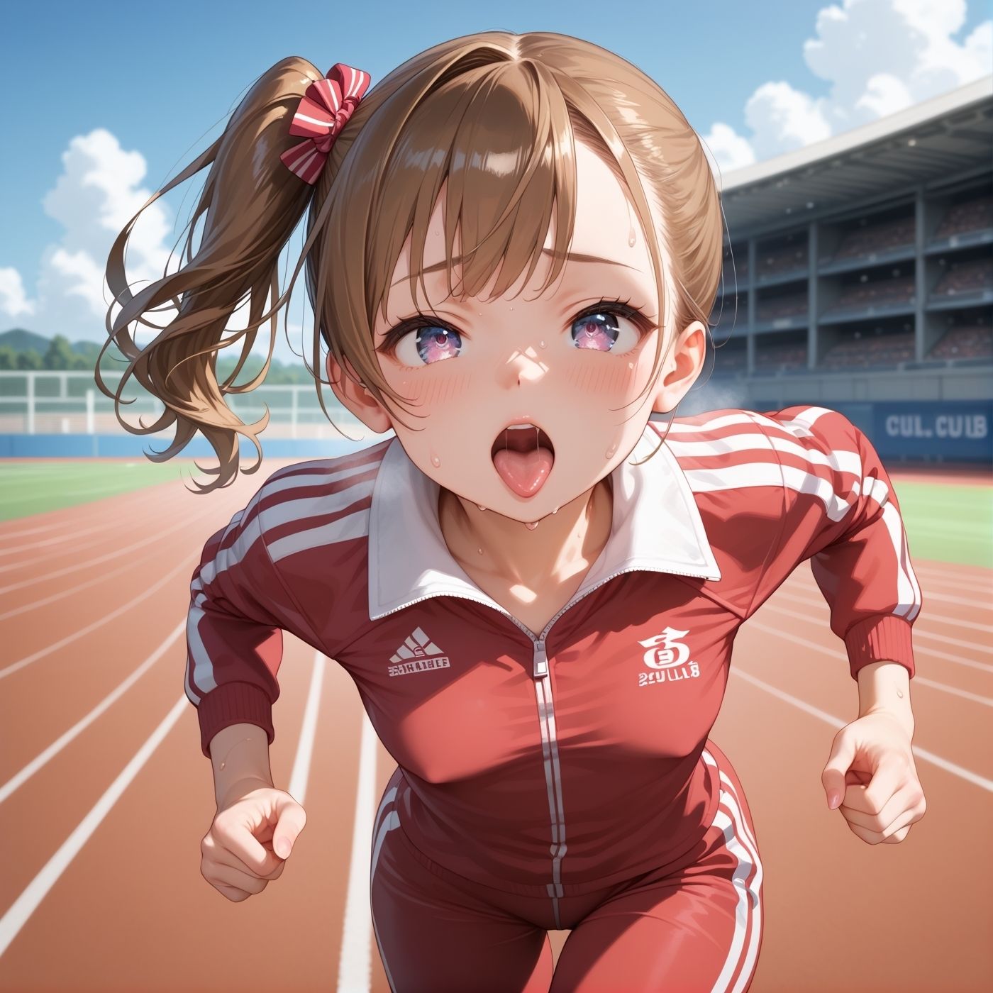 学園性活！クールダウンに手伝って！陸上部 vol.2【運動着美少女厳選CG250枚収録】 - サンプル画像 2