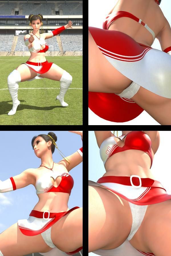 【TD-100】最強の元祖格闘女子『春麗（チュンリー）』の写真集 Beautiful_Spring-05 - サンプル画像 2