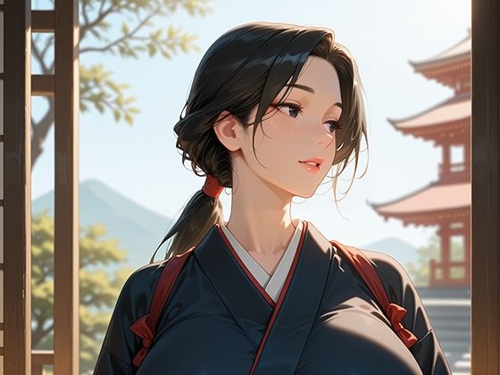 人妻寝取り倶楽部 凛とした美しき薙刀剣士の人妻に密かに恋焦がれていた僕が寝取りました。 - サンプル画像 1