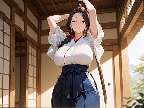 人妻寝取り倶楽部 凛とした美しき薙刀剣士の人妻に密かに恋焦がれていた僕が寝取りました。 - サンプル画像 4