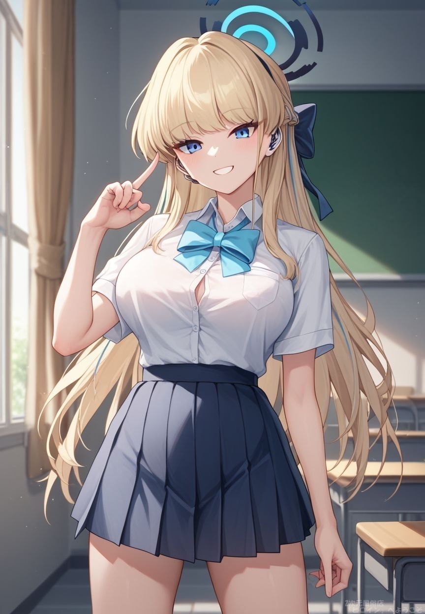 クラスメイトが教室でヌイてくれる 飛鳥○トキ - サンプル画像 2