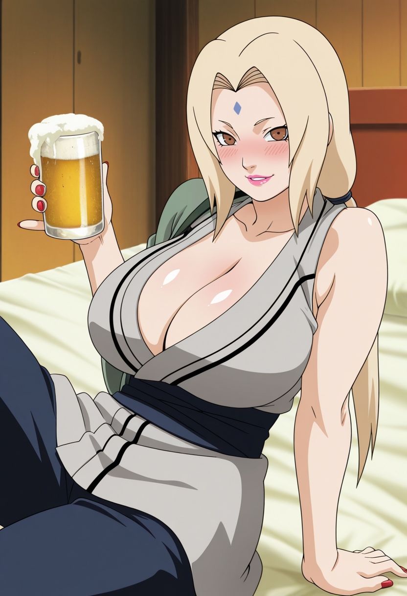 放課後ヒロインズ  千手綱手2 - サンプル画像 1