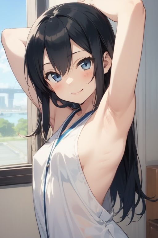 虹かけ誌  艦隊これくしょん  イラスト集25 朝潮    司令官が出すと言うなら、この朝潮、いつまでも抜く覚悟です！ - サンプル画像 4