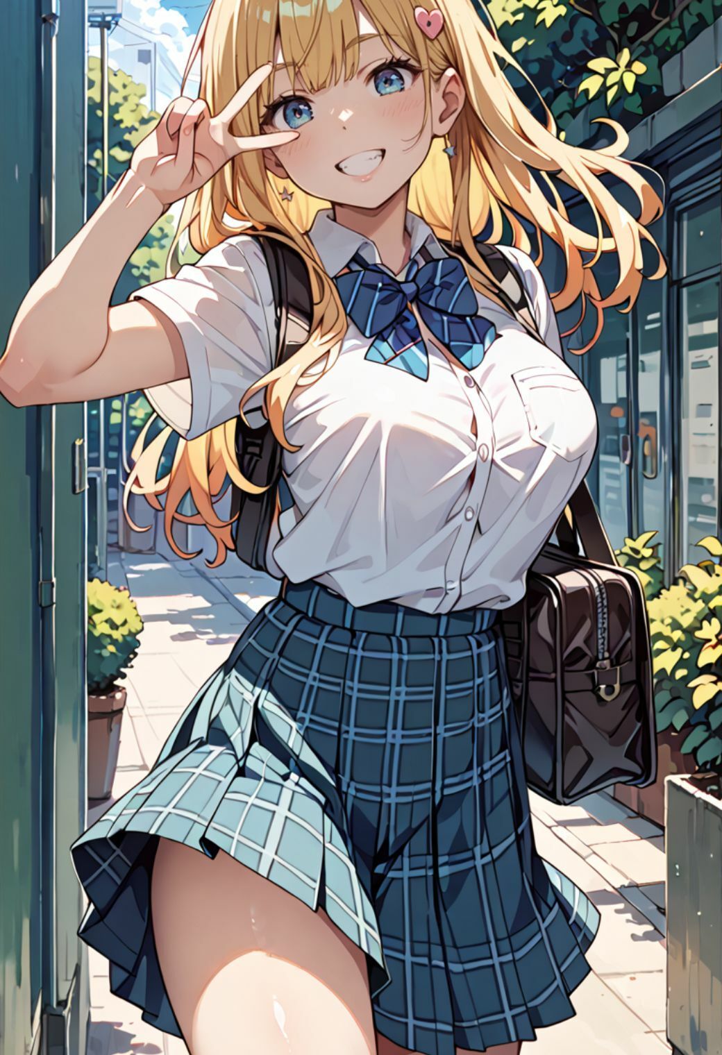淫乱ギャルJK隠れ処女の秘密 - サンプル画像 1