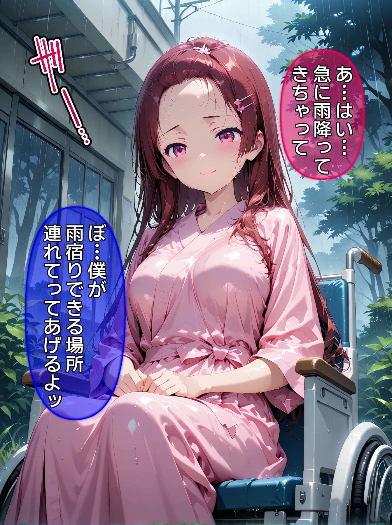 【CG】びしょ濡レ●プ08 - サンプル画像 2