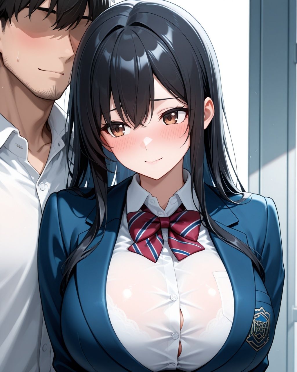 清楚な生徒会長の性教育記録 - サンプル画像 2