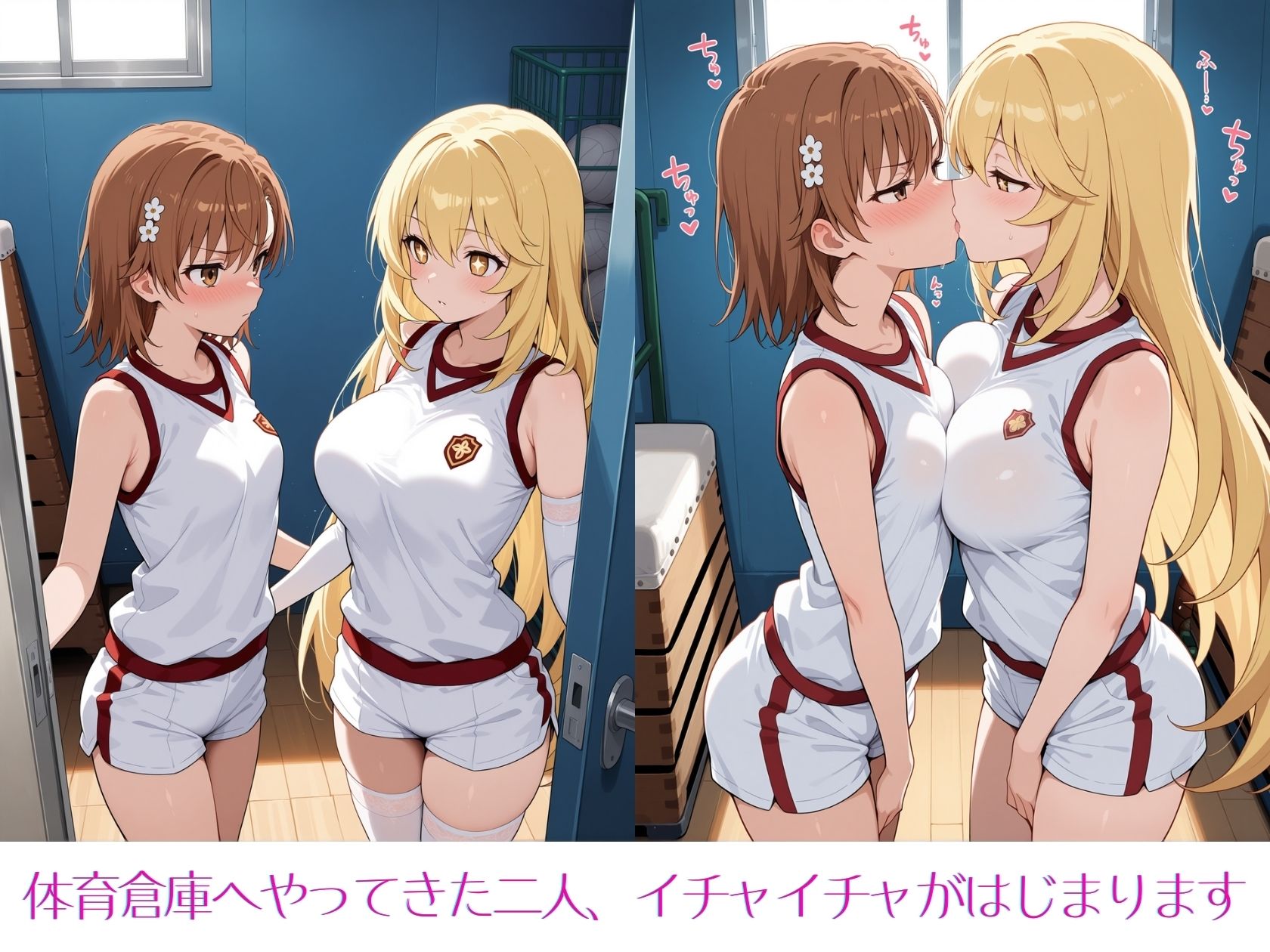とある美琴と操祈の性事情 - サンプル画像 1