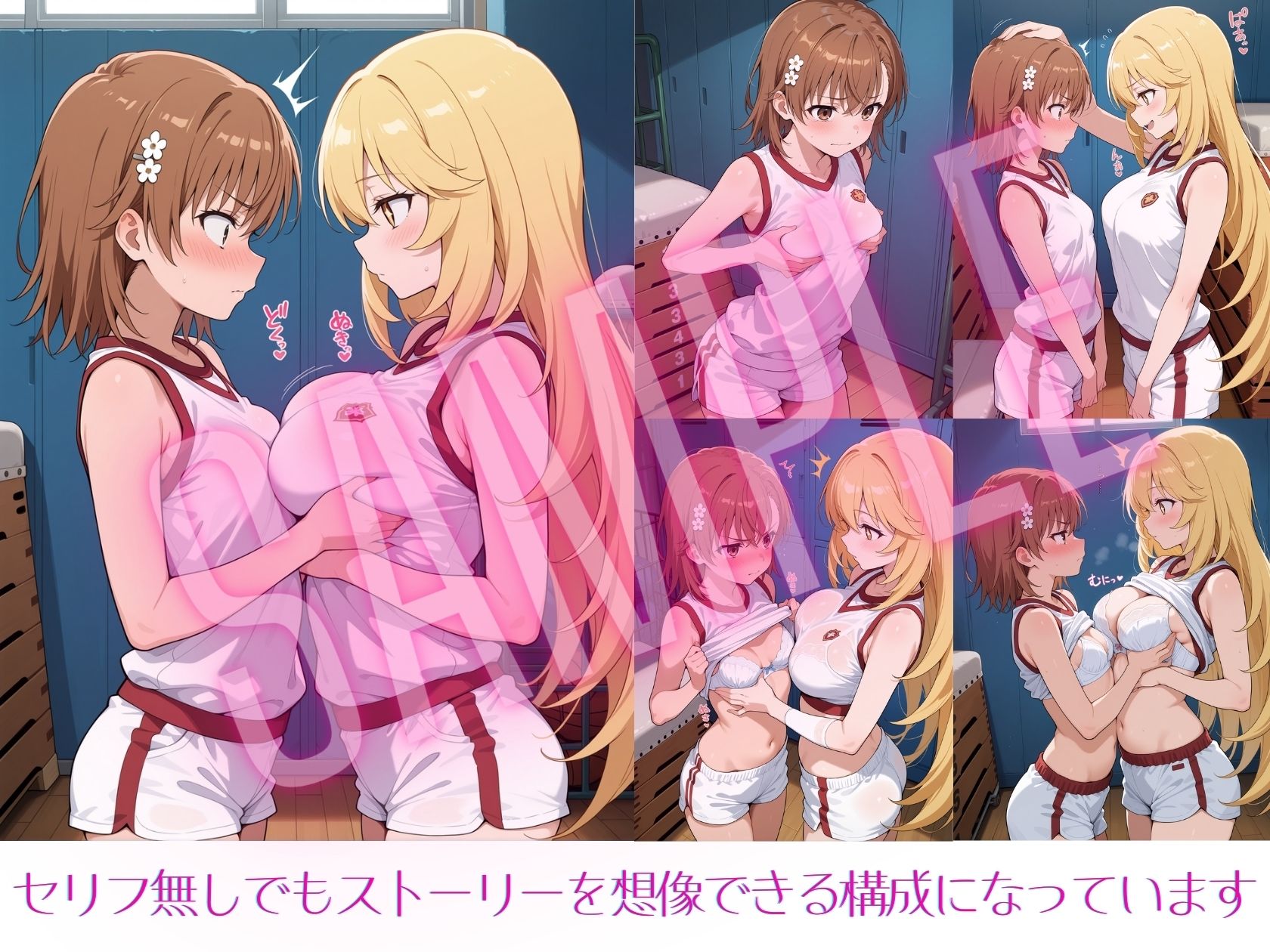 とある美琴と操祈の性事情 - サンプル画像 2