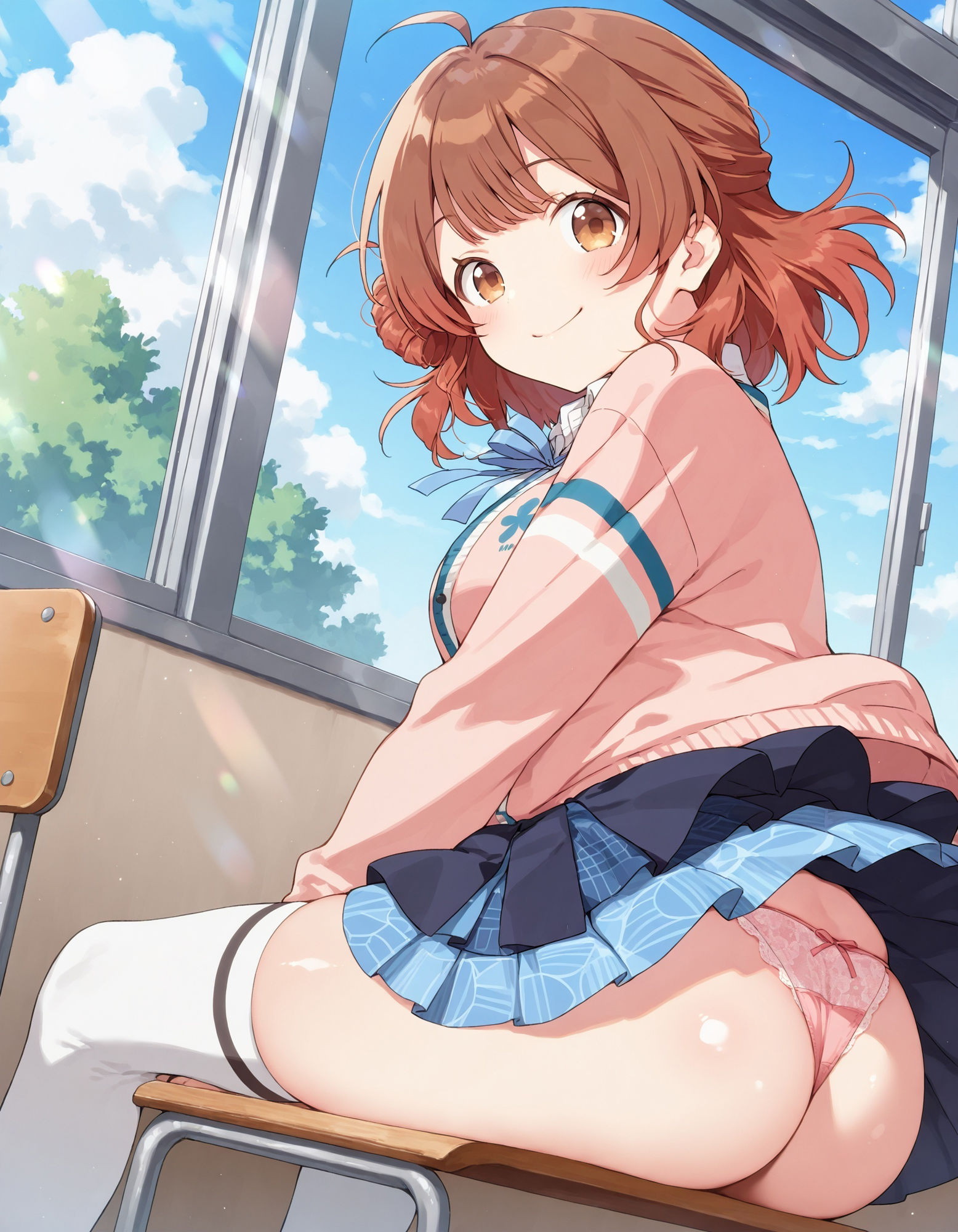 花〇佑芽のパンチラ〜制服編〜 - サンプル画像 2