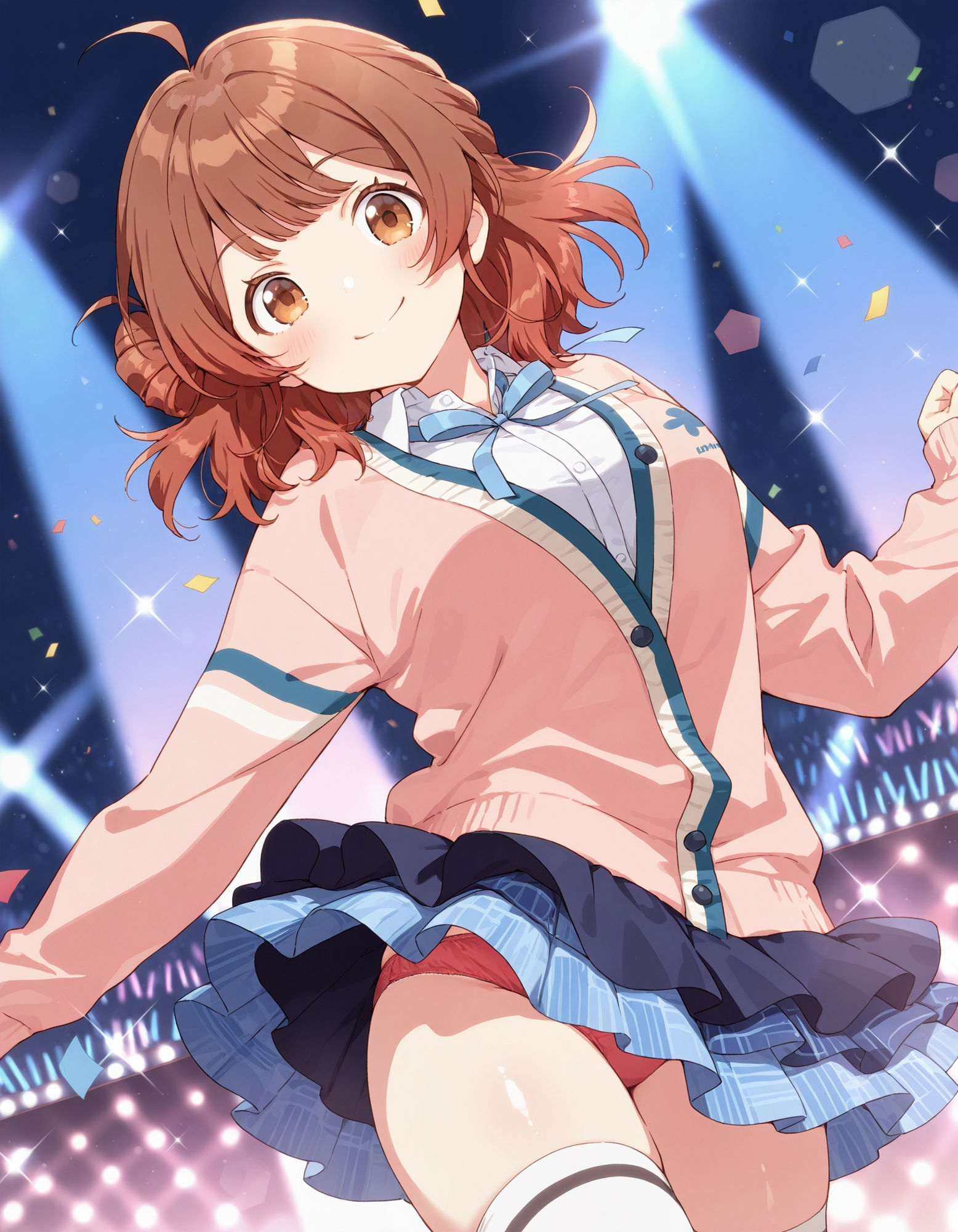 花〇佑芽のパンチラ〜制服編〜 - サンプル画像 3
