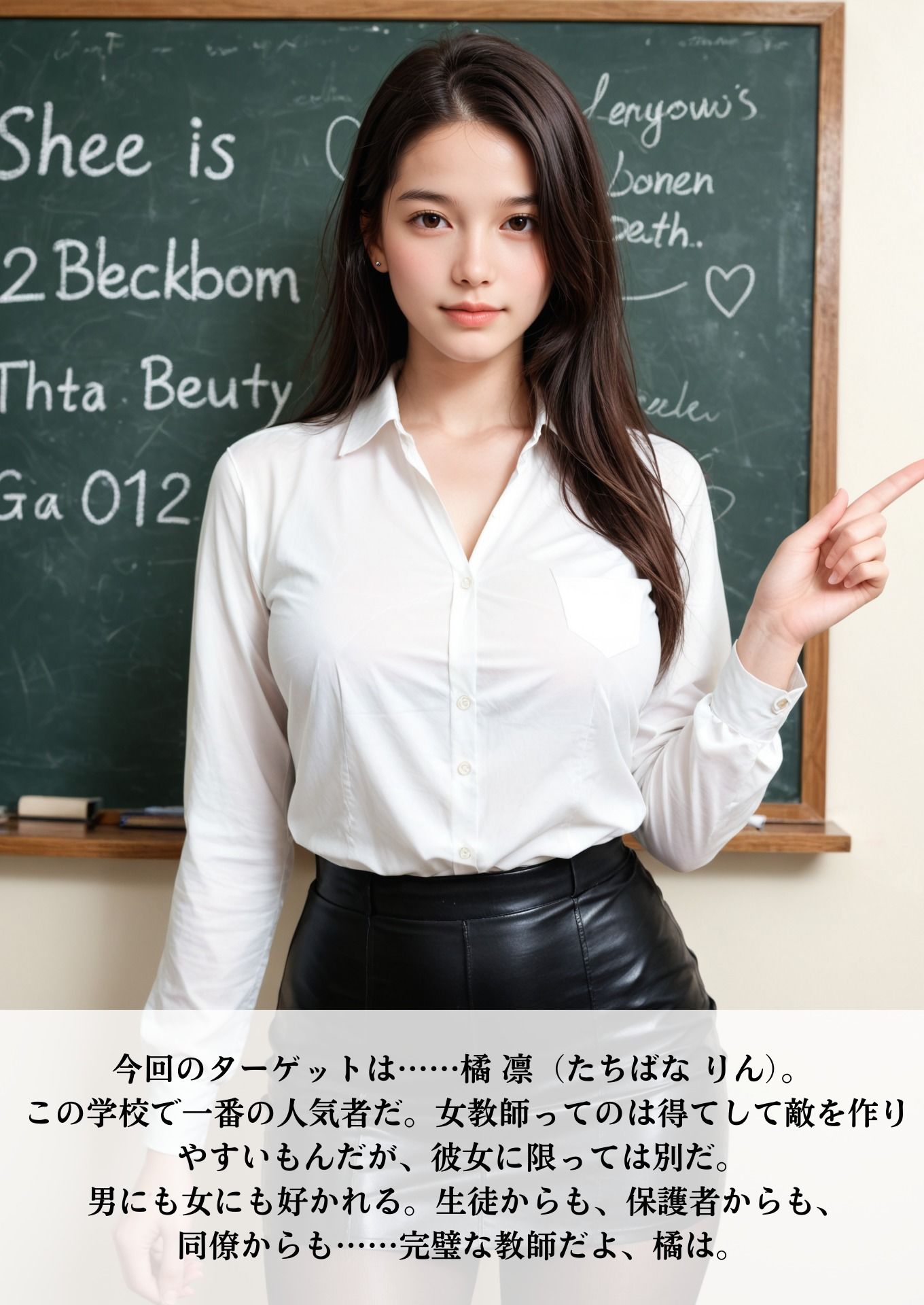 催淫洗脳    狙われた人気女教師 - サンプル画像 1