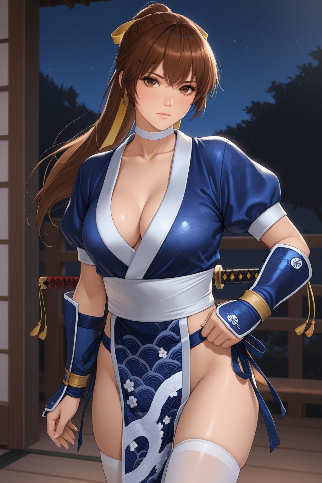 敗北の代償は生中SEXで…D.O.A霞 - サンプル画像 1