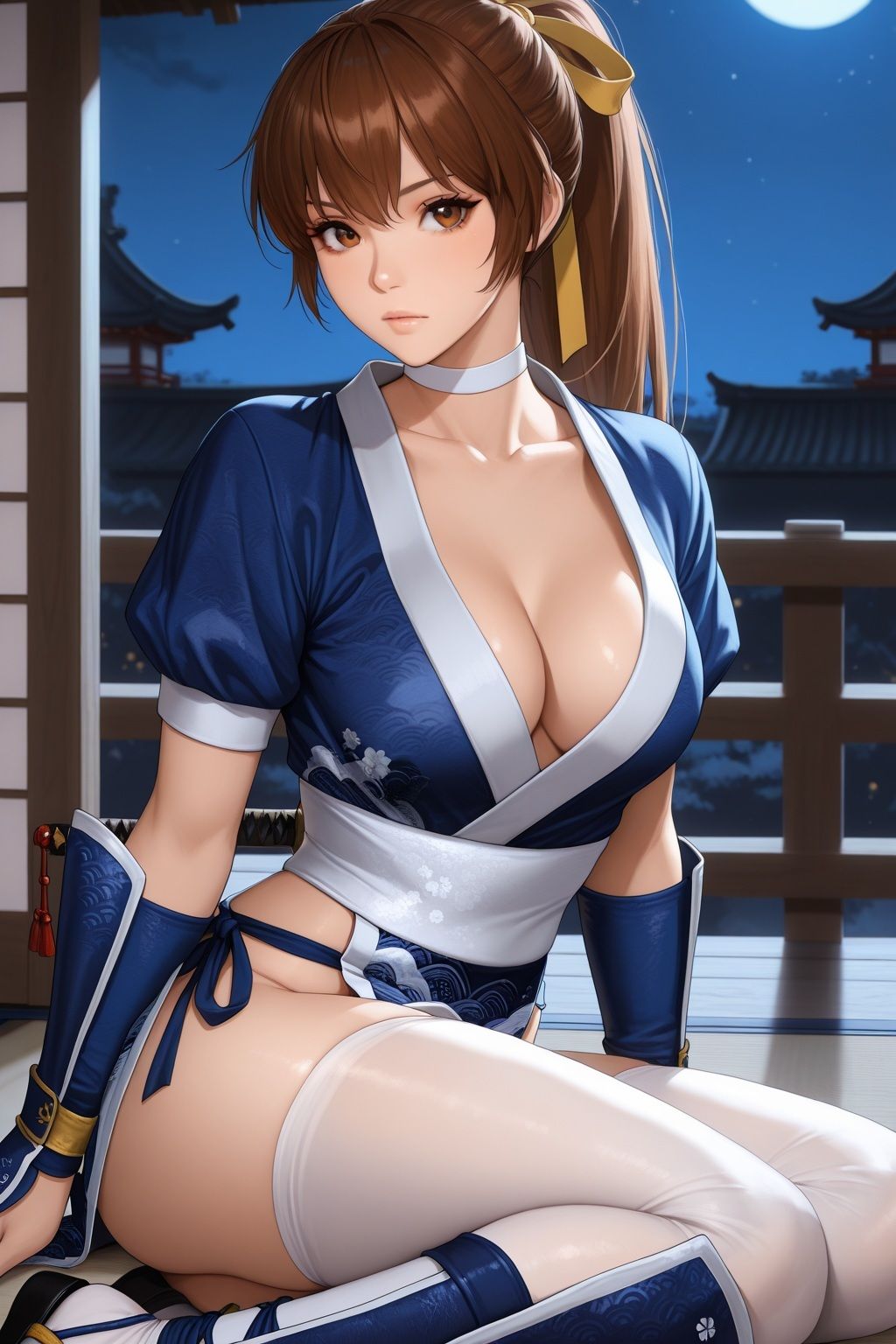 敗北の代償は生中SEXで…D.O.A霞 - サンプル画像 3