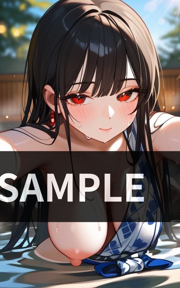 混浴温泉で従姉妹とまさかの乾杯！？ 〜乱入事件発生！〜 - サンプル画像 3