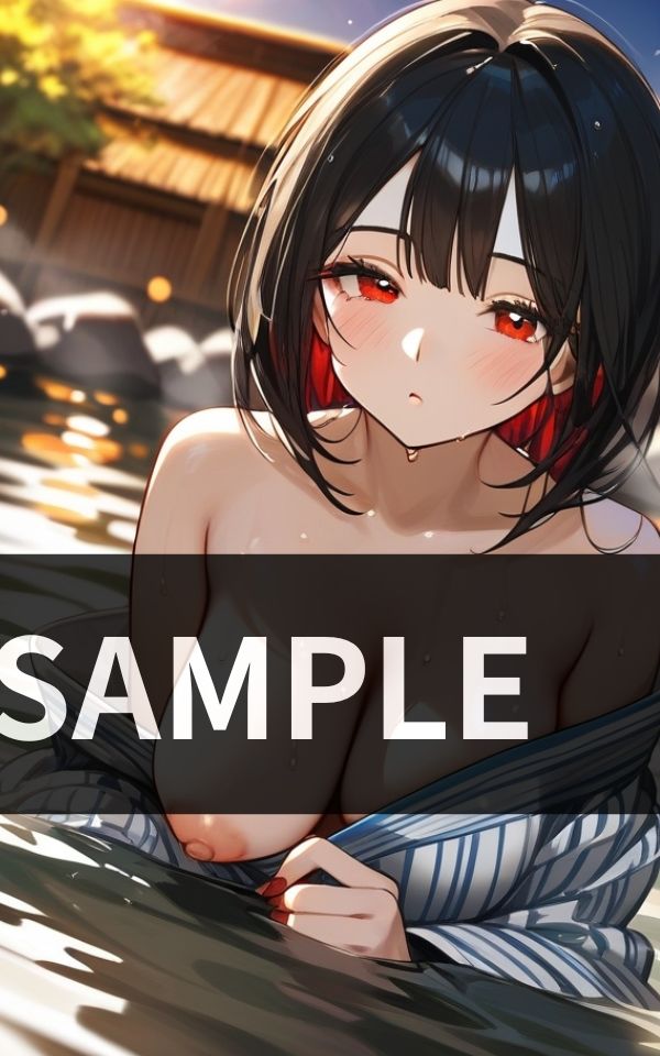 混浴温泉で従姉妹とまさかの乾杯！？ 〜乱入事件発生！〜 - サンプル画像 5