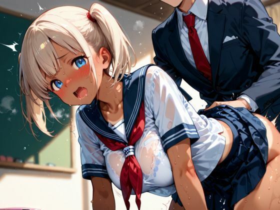ヤリマン学園へようこそ！〜淫乱ホ？テ？ィのキ？ャルに放課後生ハメ性指導〜 - サンプル画像 7