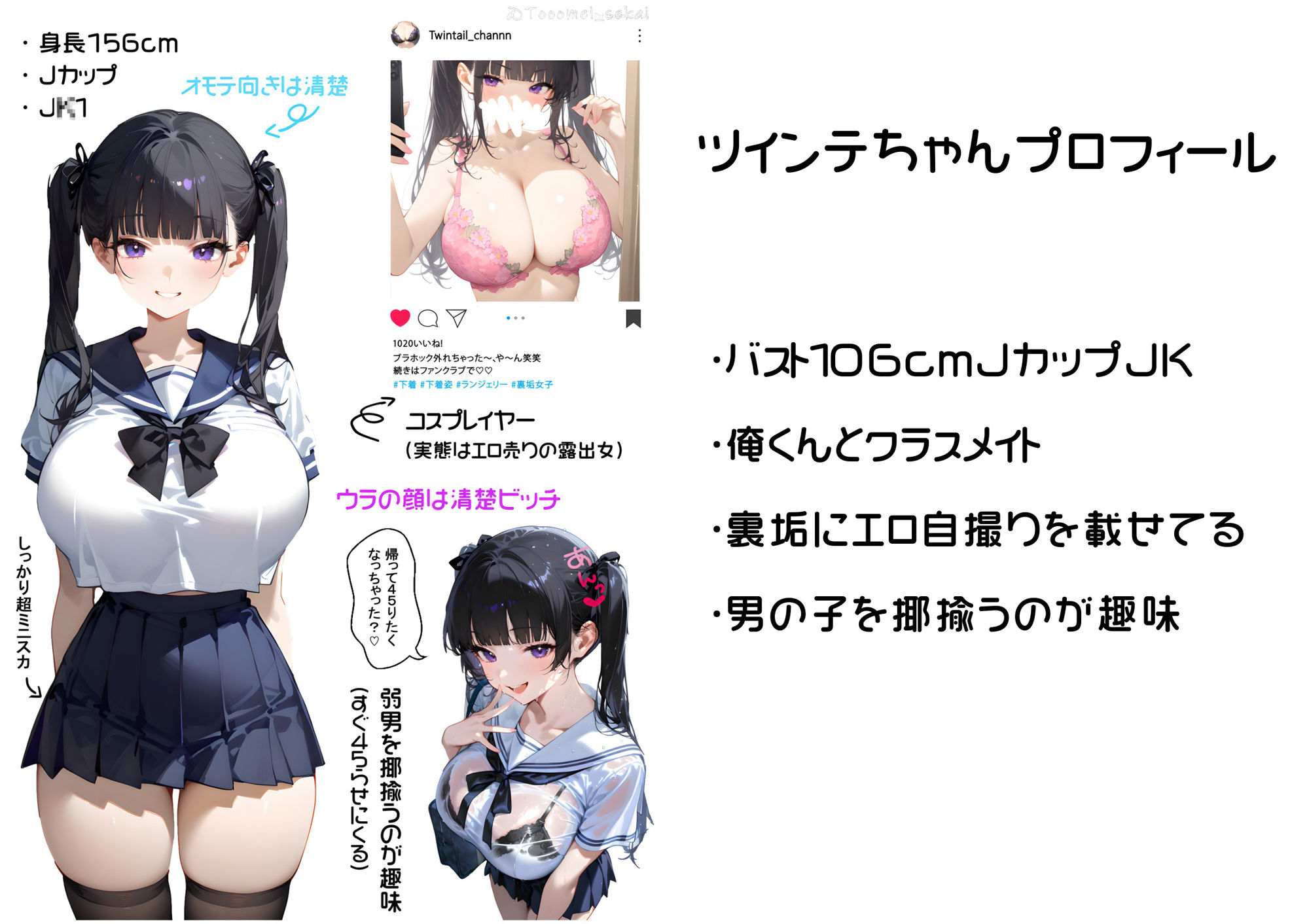 クラスメイトのJカップJKママとおっぱいまみれ甘えんぼセックス - サンプル画像 1