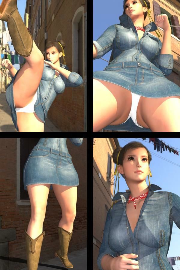 【TD-100】最強の元祖格闘女子『春麗（チュンリー）』の写真集 Beautiful_Spring-06 - サンプル画像 1