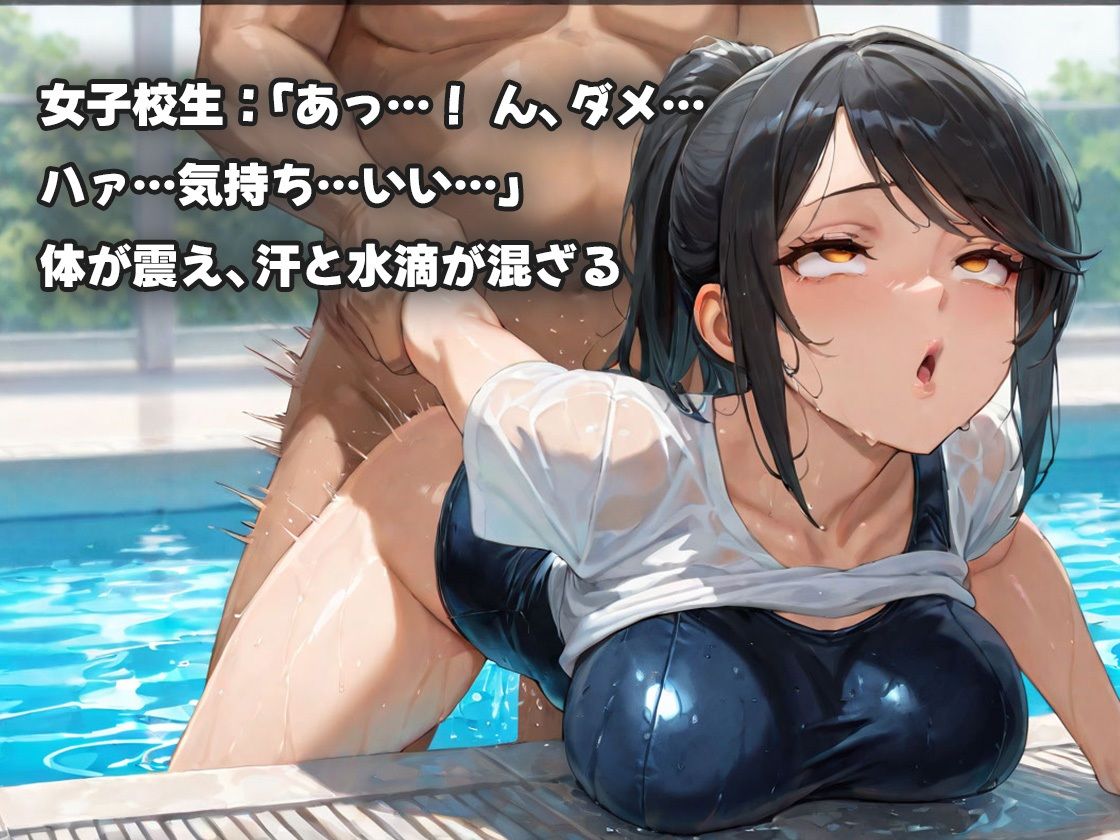 スク水フェチ教師の狂おしい欲望〜巨乳女子校生のトロトロ乱れ堕ち〜 - サンプル画像 2