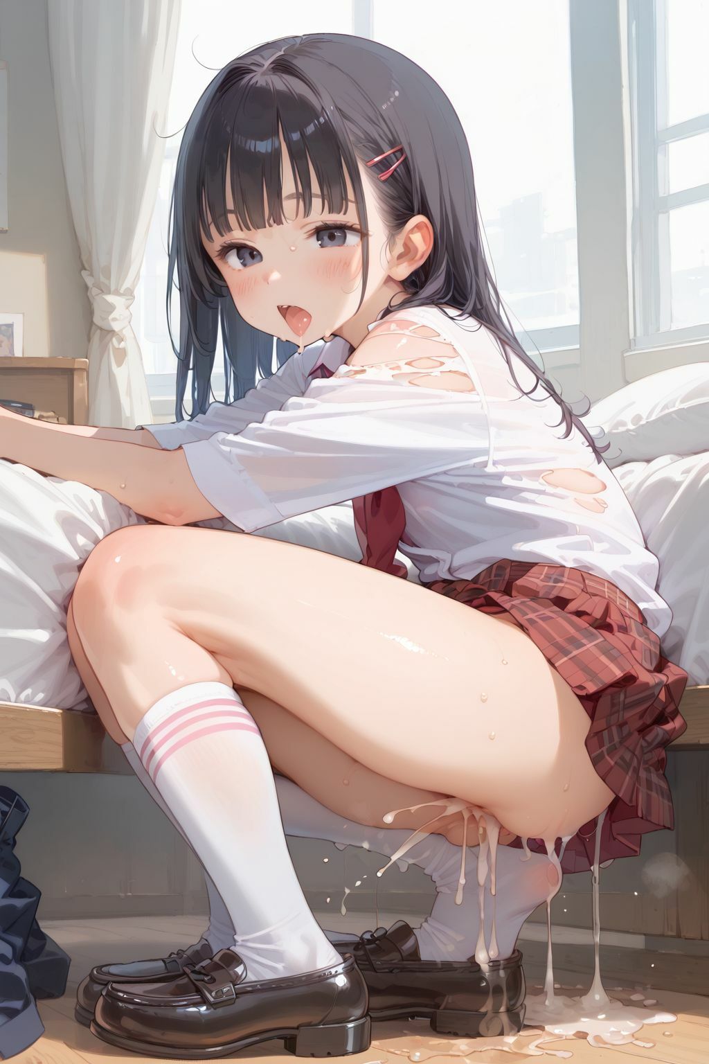 ちっぱい少女の媚薬エステ 知らなかった快感に最後まで夢中 - サンプル画像 2