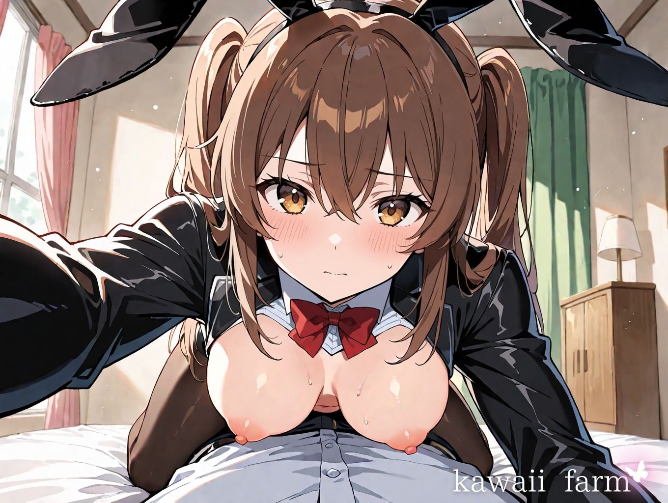 性欲まみれ  バニーコスプレver. - サンプル画像 1