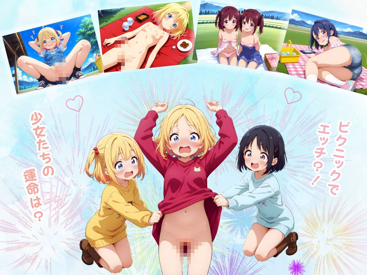 えちえち★学園 〜初めてのピクニック〜 - サンプル画像 2