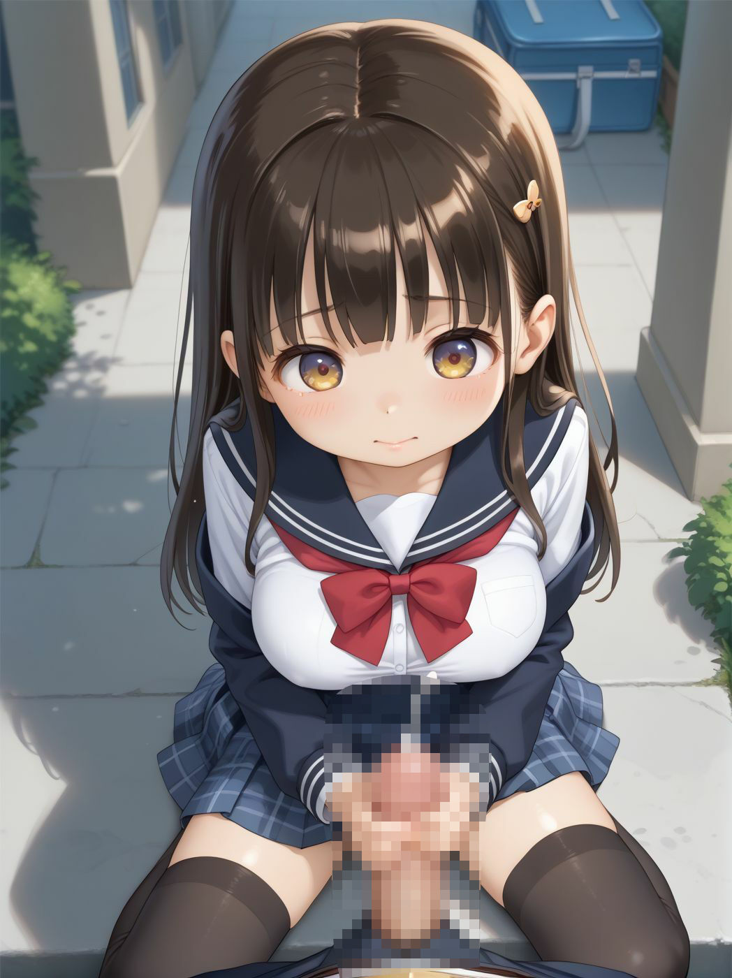 性教育専門〇等学校 巨乳専科エッチ研究部 - サンプル画像 3